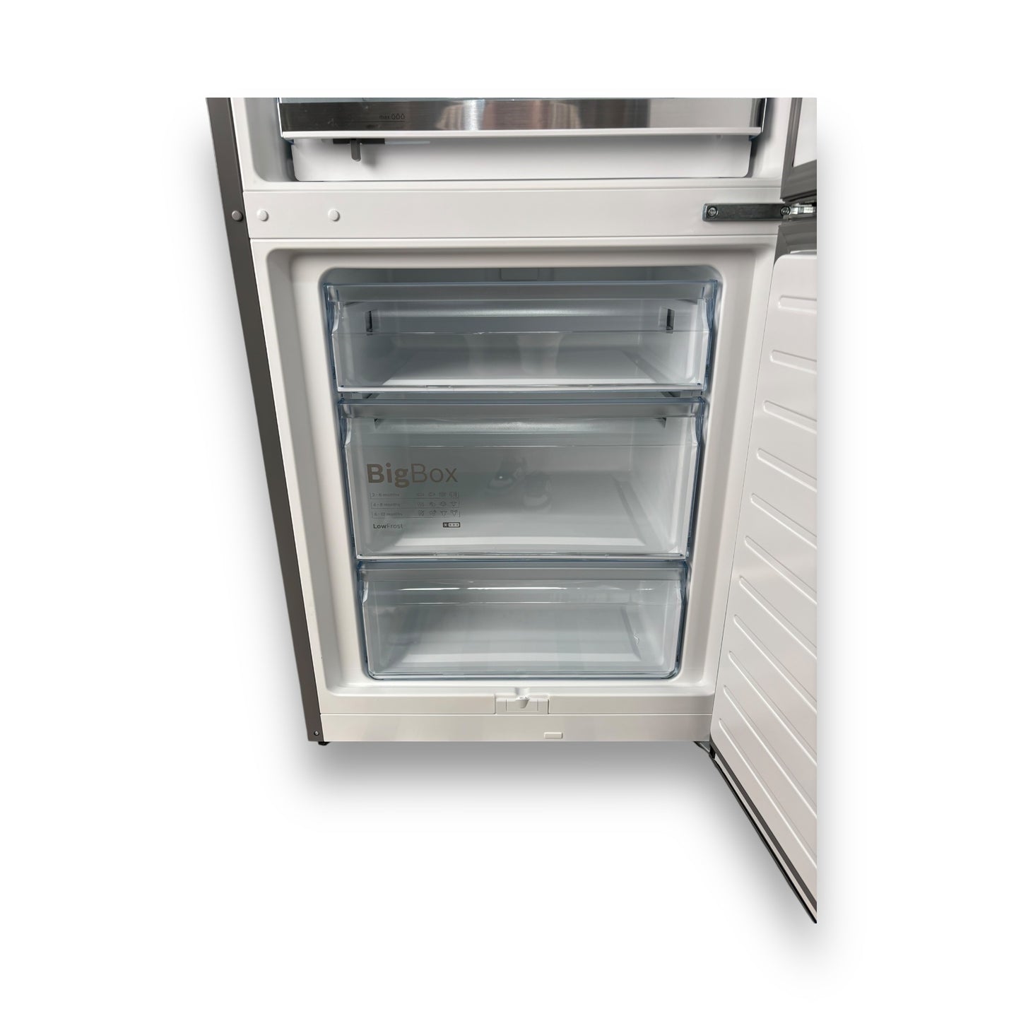 Bosch KGE49AICA Kühlgefrierkombination C, 419 l, 201 cm hoch, inox-antifingerprint