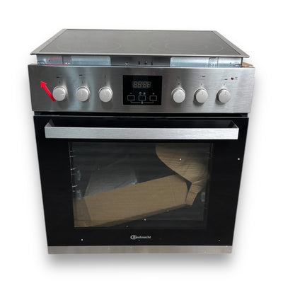 Bauknecht HEKO 500 H, Einbauherdset Elektrokochfeld, A, 65 l