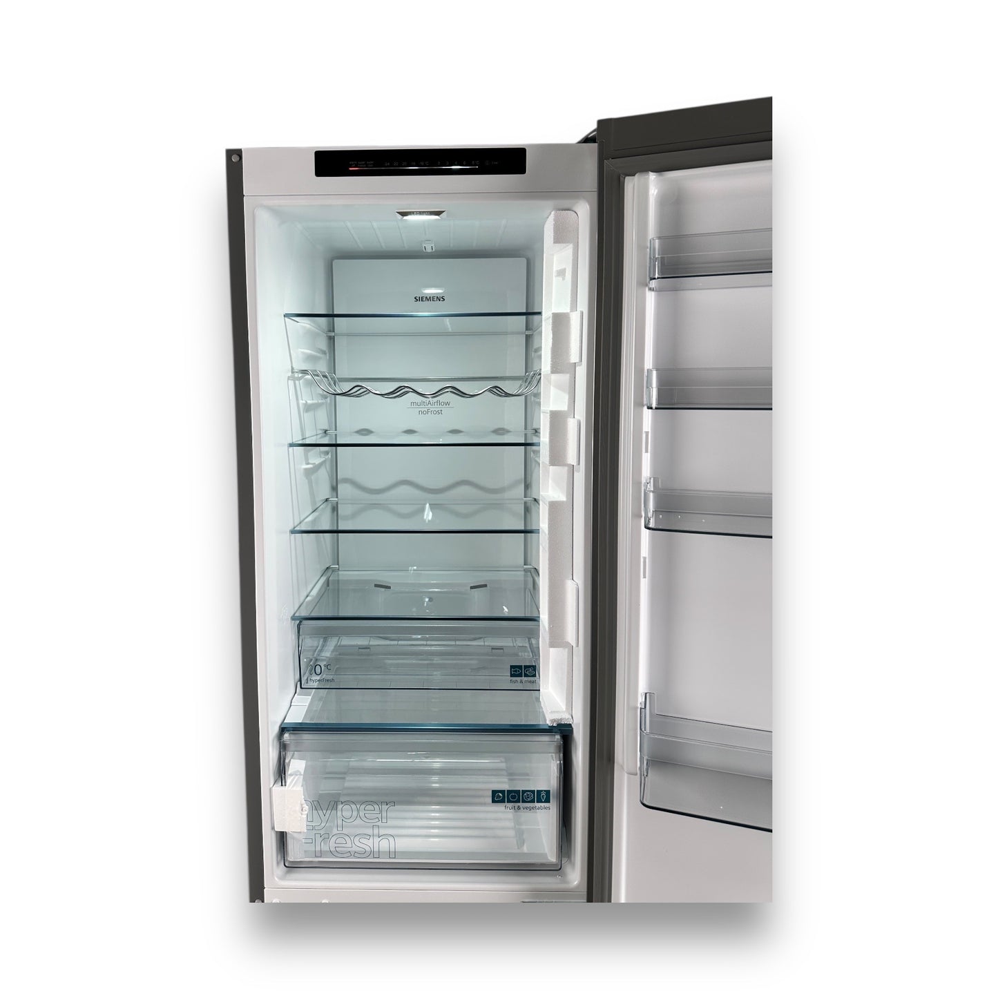 Siemens KG39N2LCF iQ300 Kühlgefrierkombination 203cm hoch, inox-look
