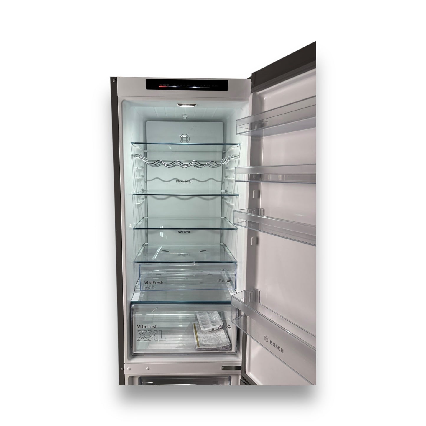 Bosch KGN392LAF Serie 4 Kühlgefrierkombination A, 203cm hoch, Inox-look