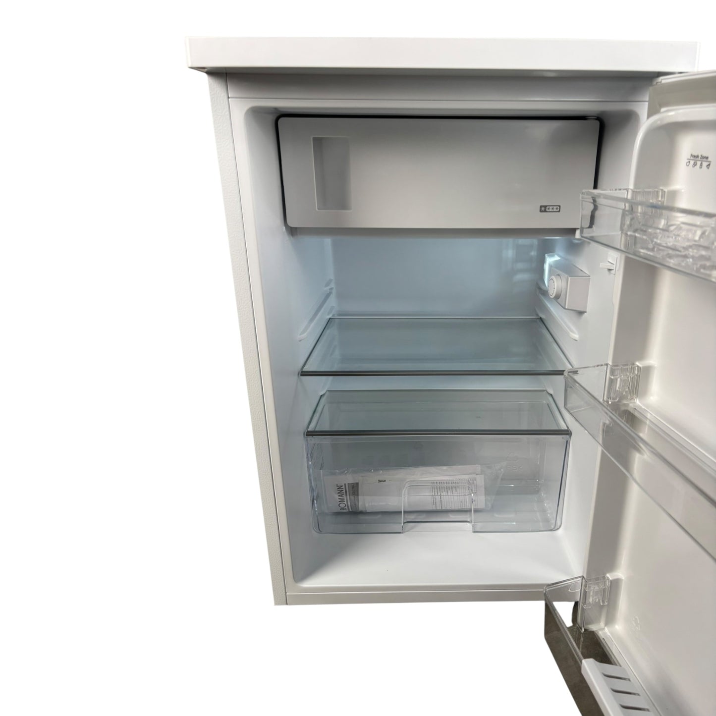 Bomann KS 2194.1 Kühlschrank 120 l, D, 84,5 cm hoch, Weiß