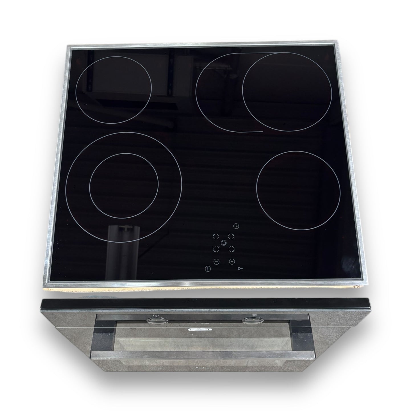 Amica BOXC 953 013 S Einbaubackofenset Elektrokochfeld, A, 77 l