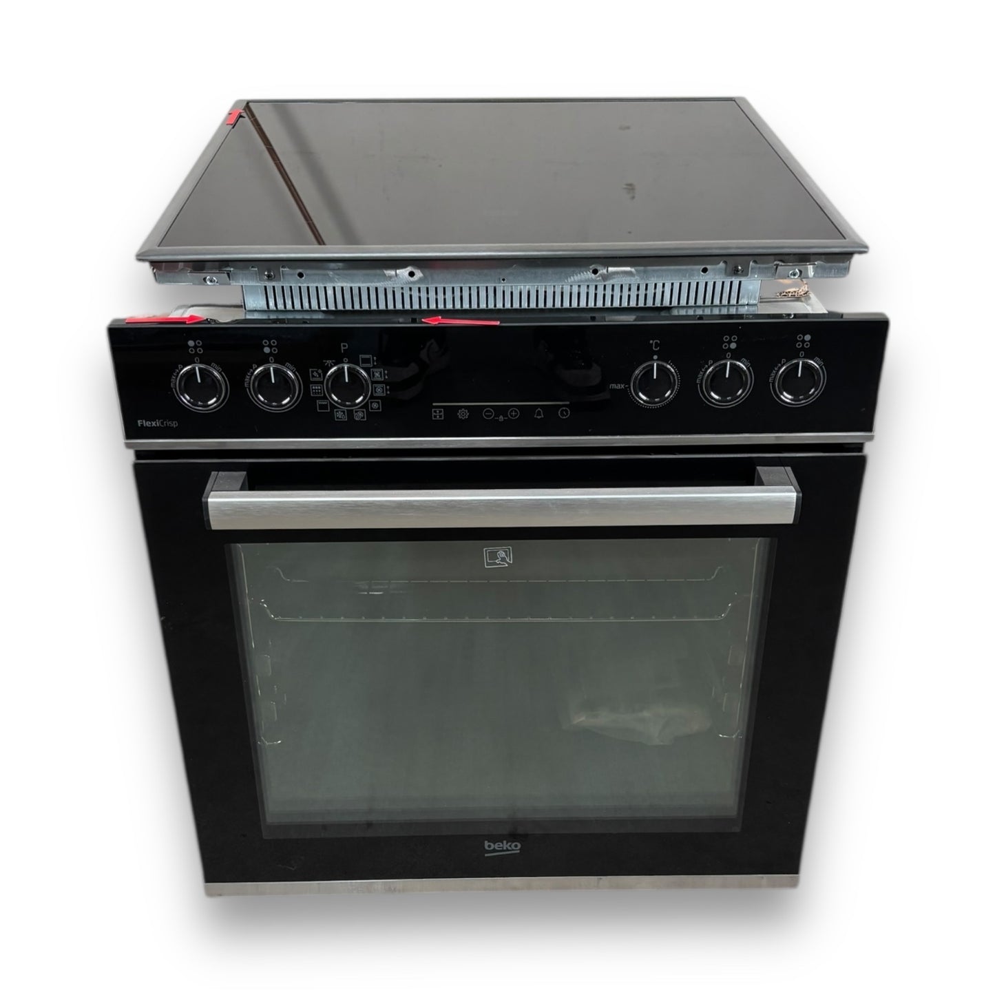 Beko BBUM13340XMPEF Pyrolyse Einbauherdset Induktion, A+