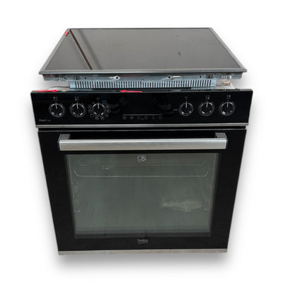 Beko BBUM13340XMPEF Pyrolyse Einbauherdset Induktion, A+
