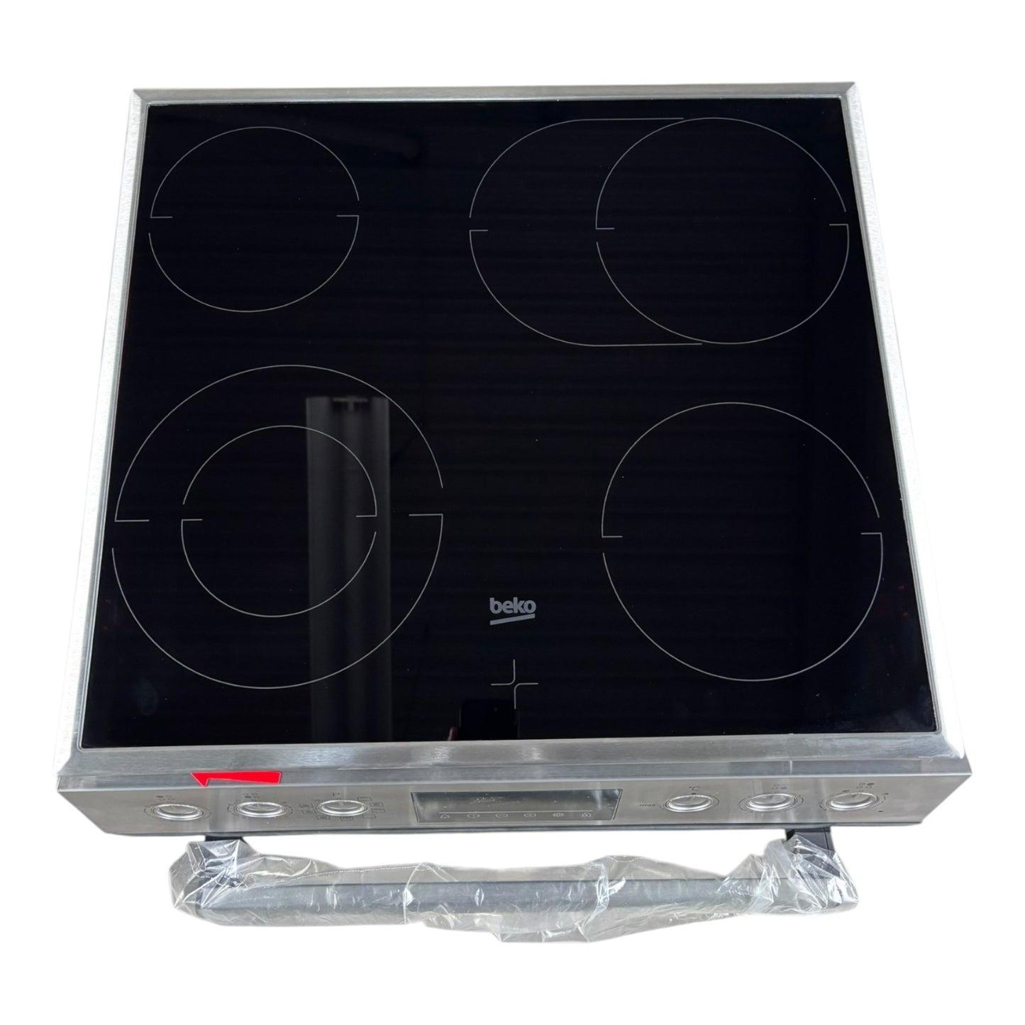 Beko BBUM12320XMPE Pyrolyse Einbau-Herdset Glaskeramikkochfeld A+ 72l