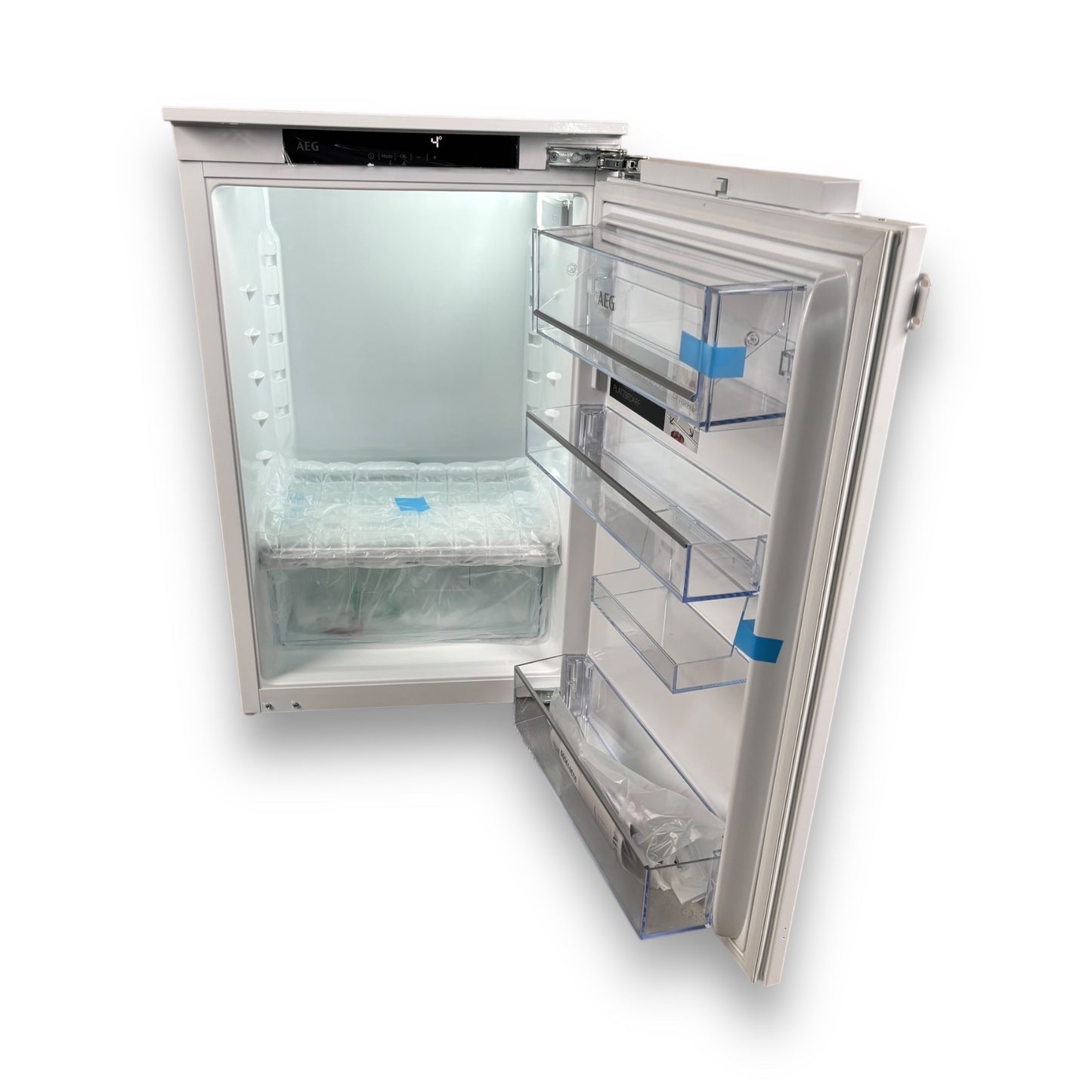 AEG TSK5O88WDF Serie 5000 OptiSpace Einbau Kühlschrank 87,3 cm hoch Weiß