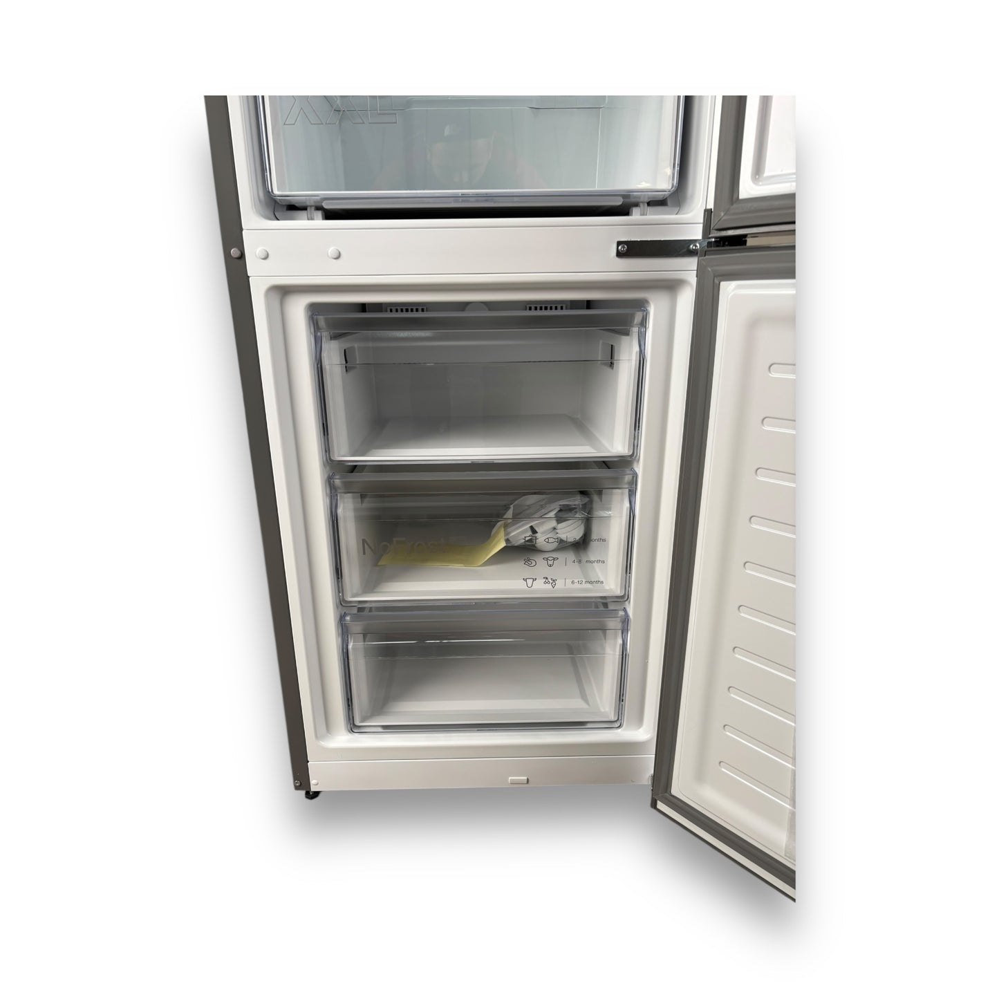 Bosch KGN392LBF Serie 4 Kühlgefrierkombination B, 2030 mm hoch, Inox-look