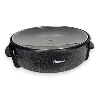 Bestron AHP1500Z Elektrische Pfanne 1500 W Braten Backen & Warmhalten