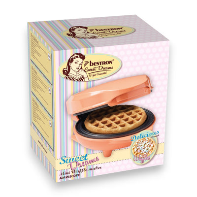 Bestron AMW500 Waffeleisen 550 W Retro-Design