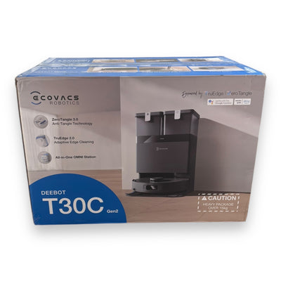Ecovacs DEEBOT T30C Gen2 Saugroboter mit Wischfunktion schwarz