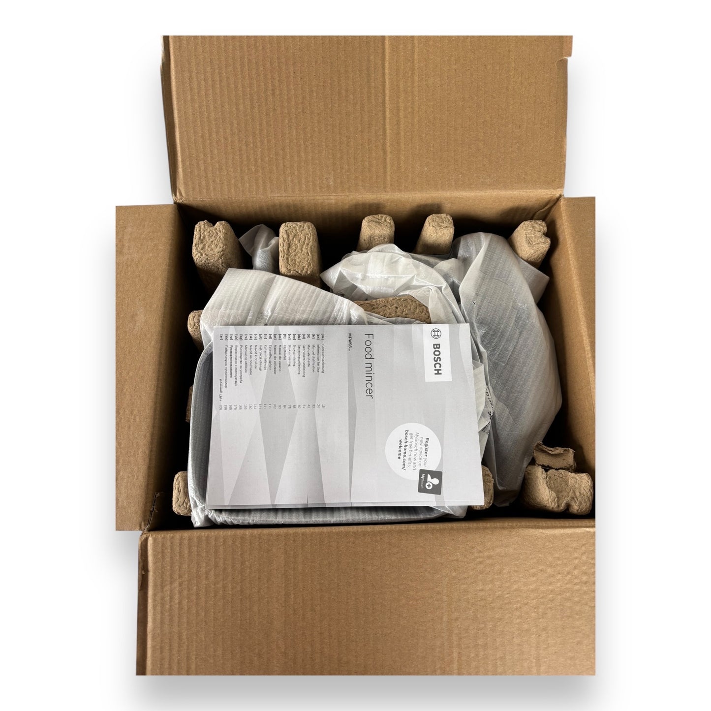 Bosch Fleischwolf Serie 6 MFWS650B 3,5kg/Min schwarz