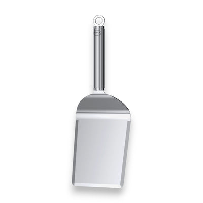 Rösle 25431 Grillspachtel Plancha mit abgerundeten Ecken zum Wenden von Grillgut Edelstahl 18/10