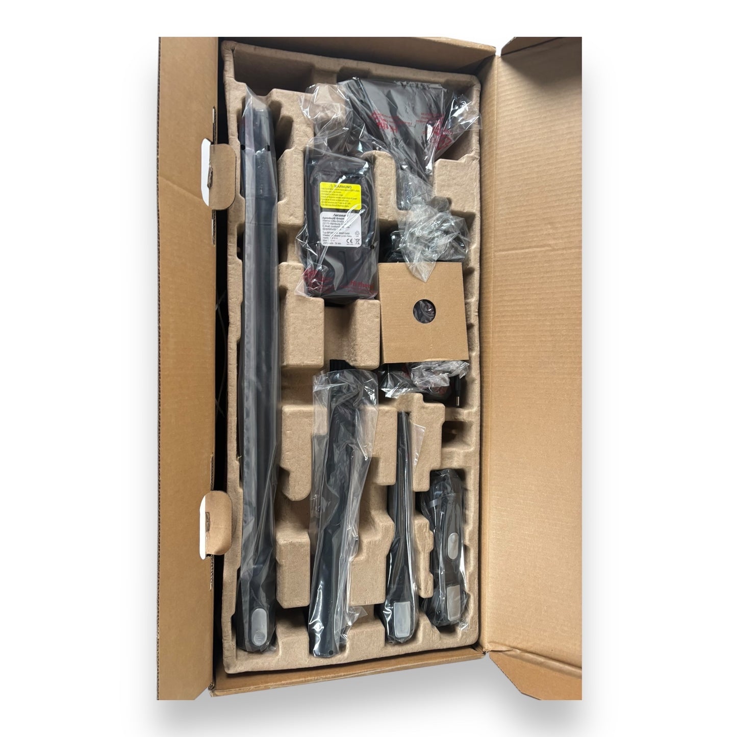 Hanseatic Akku-Hand-und Stielstaubsauger HVS450BMC LED Beleuchtung, HEPA H12 Filter