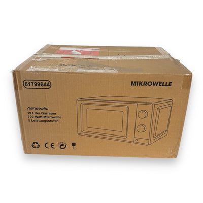 Hanseatic Mikrowelle HM19B1M 700W 5 Leistungsstufen
