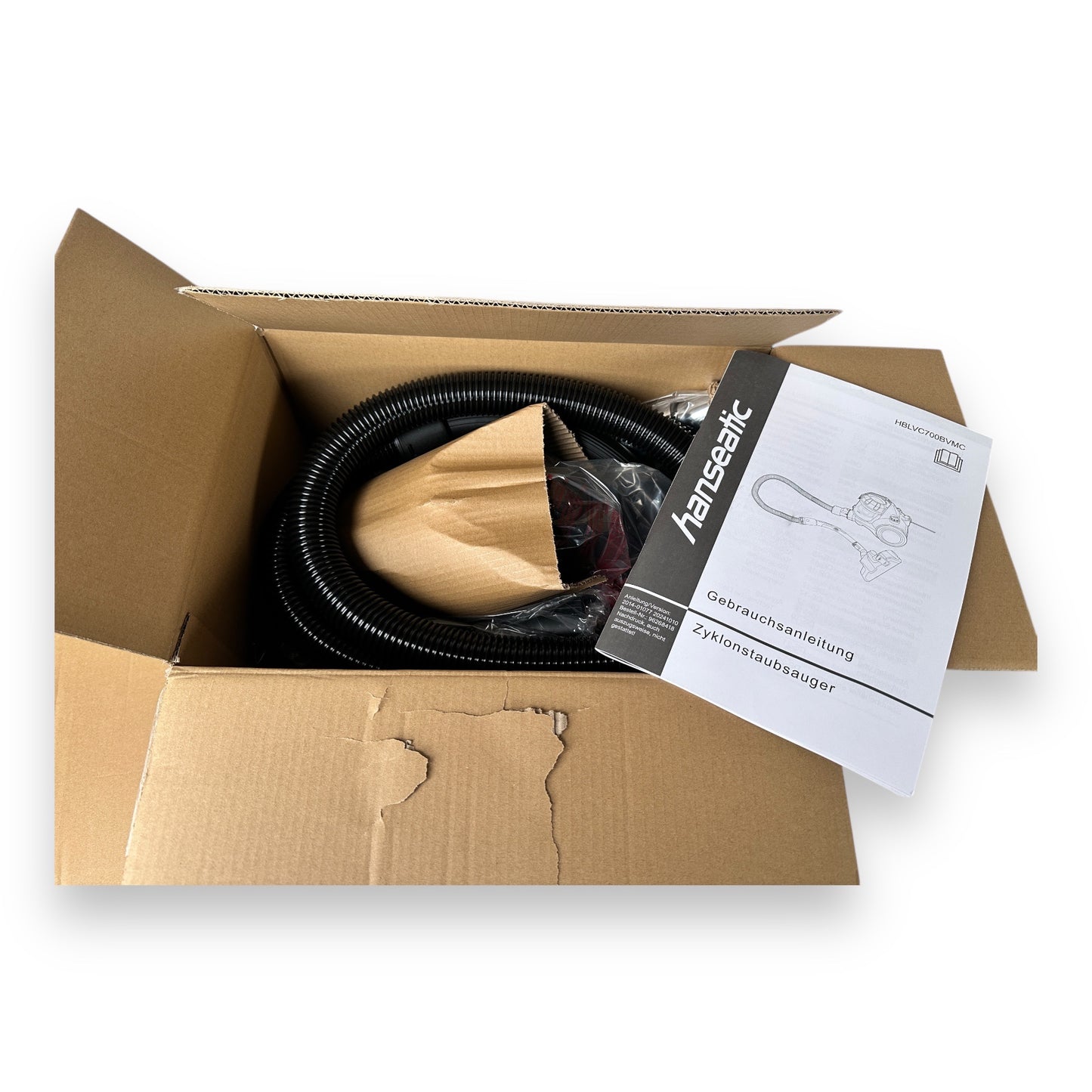 Hanseatic HBLVC700BVMC Bodenstaubsauger Zyklon Technologie Hepa H12 Filter