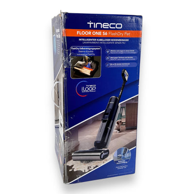 Tineco Nass-Trocken-Sauger Floor One S6 Flashdry PET 70° Grad Heißluft-Trocknung Tierhaarfilter