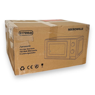 Hanseatic Mikrowelle HM19B1M 700W 5 Leistungsstufen