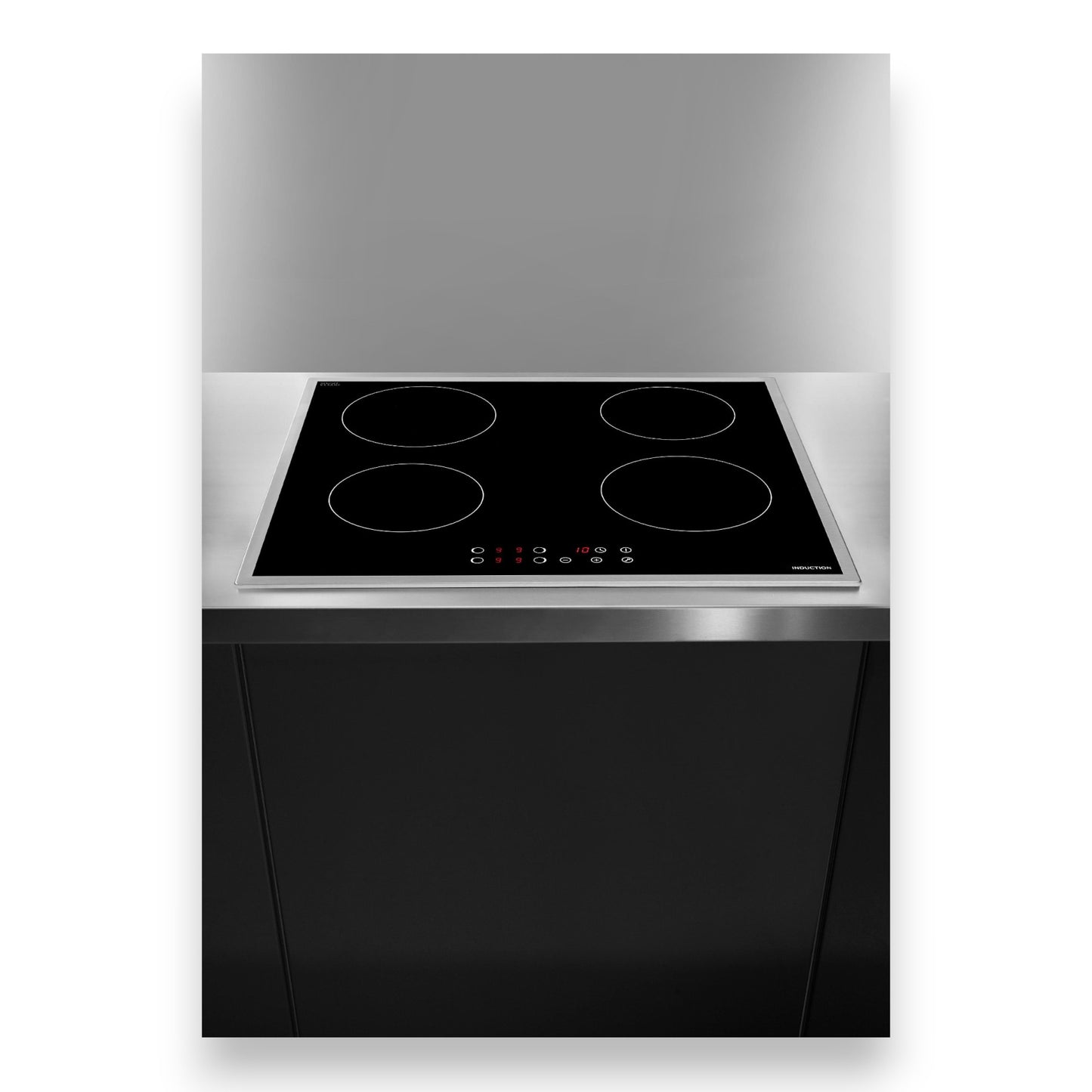 Hanseatic MC-IF6417B1-A Induktions-Kochfeld von SCHOTT CERAN® Das Wasser sehr schnell zum Kochen bringen dank Induktion