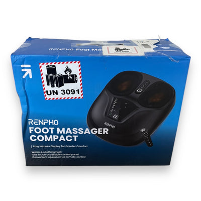 Renpho FM-058Shiatsu-Kompressionsmassage Fußmassagegerät Shiatsu Foot Massager Compact Entspannung für den gesamten Fußbereich