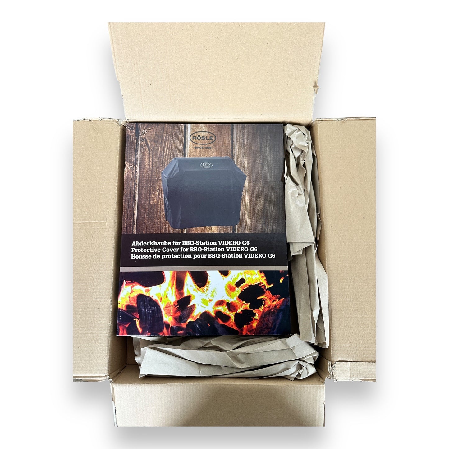 Rösle VIDERO 25518 Grill-Schutzhülle für BBQ-Station G6-S mit PU-Beschichtung