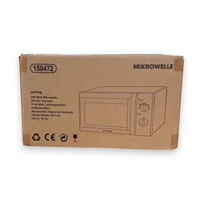 Privileg 150472 Mikrowelle 800W Weiß