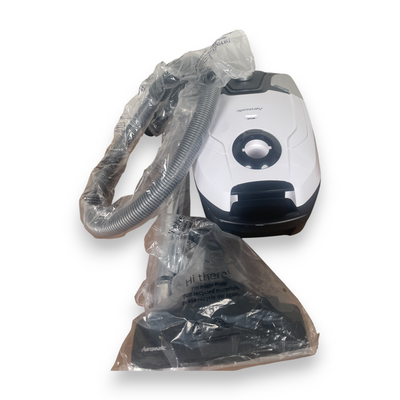 Hanseatic Bodenstaubsauger HVBA8008SKC Carbon Optik 800W