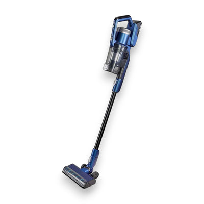 Hanseatic HVSS350600SMC Akku-Stielstaubsauger mit Absaugstation bis zu 60 min. Akkulaufzeit mit 350 W Leistung mit HEPA H12 Filtersystem