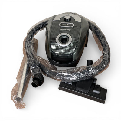 Hanseatic HBVC85093BSCJ Bodenstaubsauger HEPA 12 Filtersystem 850W Silber