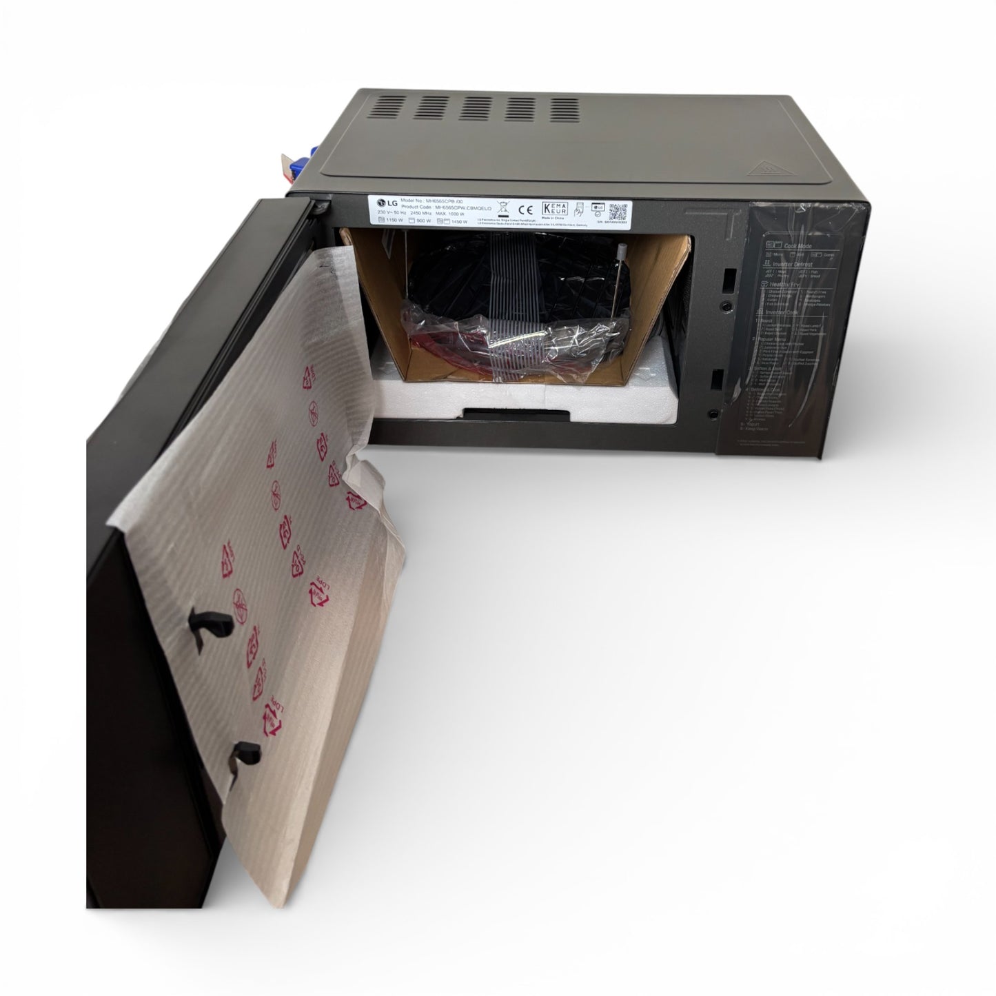 LG Mikrowelle MH 6565 CPB 1000W Leistung 25 l Kapazität Touch