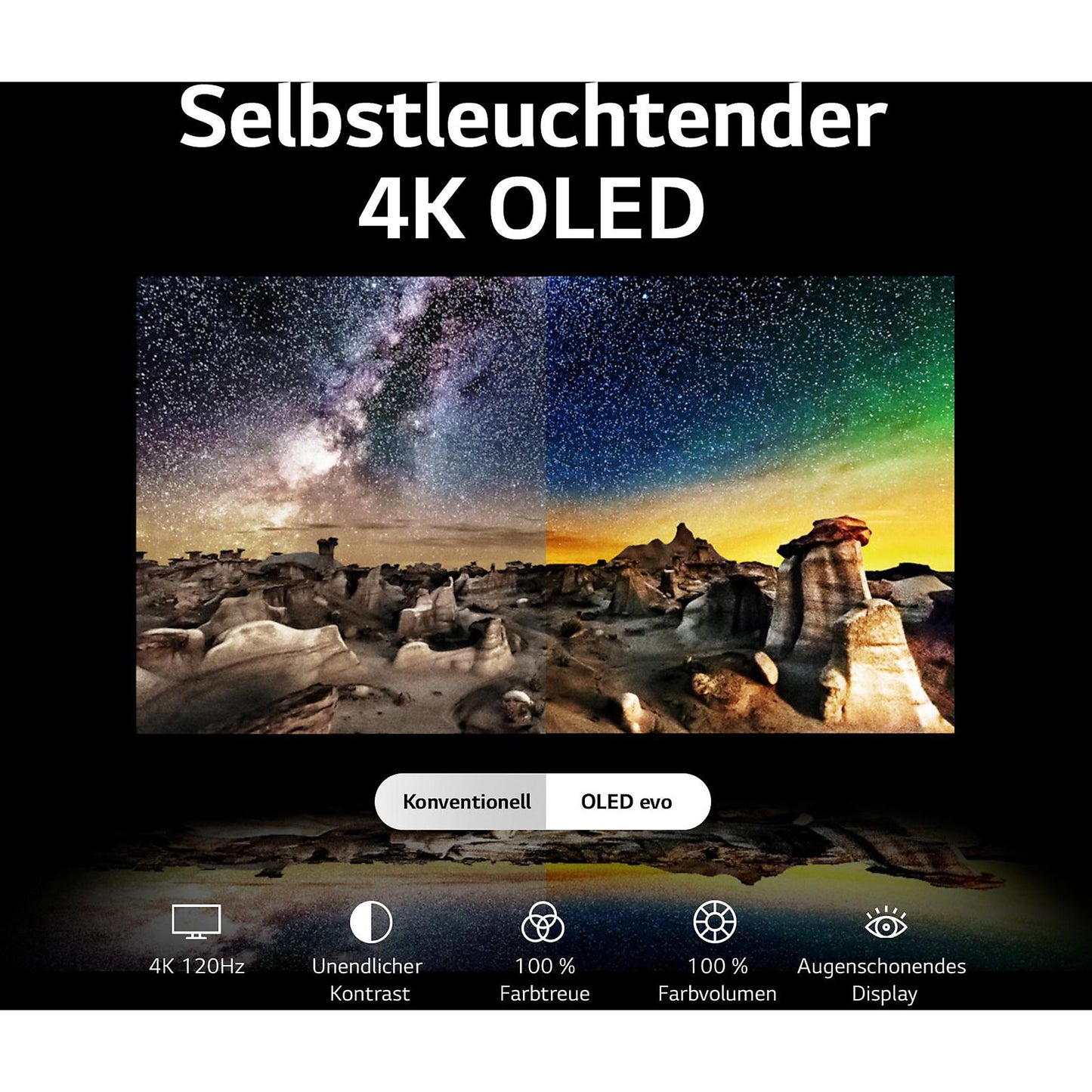 LG OLED83C37LA OLED evo Fernseher 83 Zoll / 210 cm, UHD 4K, SMART TV, webOS 23 mit LG ThinQ