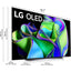LG OLED83C37LA OLED evo Fernseher 83 Zoll / 210 cm, UHD 4K, SMART TV, webOS 23 mit LG ThinQ