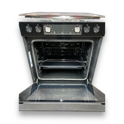 Gorenje BLACK SET 5 INDUCTION Einbauherdset Induktionskochfeld, A, 77 l (BCIX6737E05BG+GI6400BXDE)