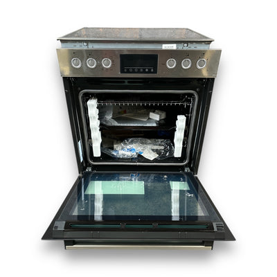 Beko BBUM12320XMPE Pyrolyse Einbau-Herdset Glaskeramikkochfeld A+ 72l