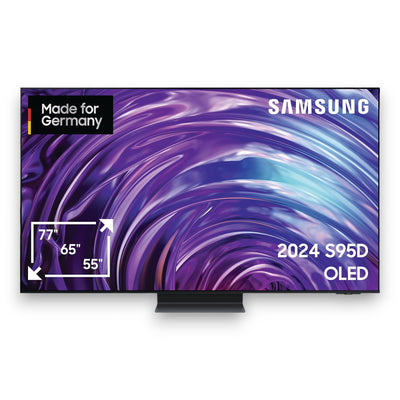 Samsung OLEDGQ77S95D OLED Fernseher 77 Zoll / 195 cm, OLED 4K, SMART TV, Glare Free