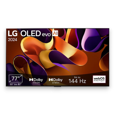 LG OLED77G48LW OLED 4K evo Fernseher 77 Zoll / 195 cm, SMART TV, webOS 24 mit LG ThinQ