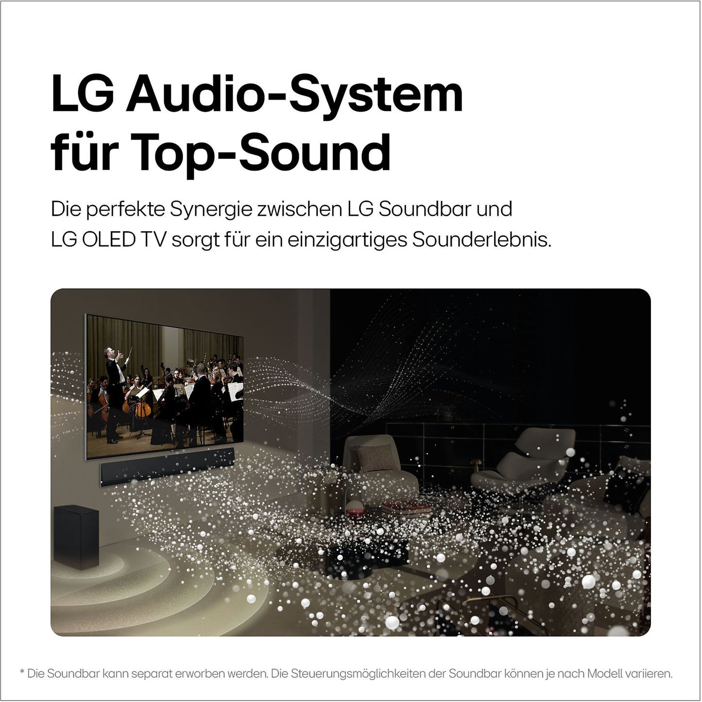 LG OLED77G48LW OLED 4K evo Fernseher 77 Zoll / 195 cm, SMART TV, webOS 24 mit LG ThinQ