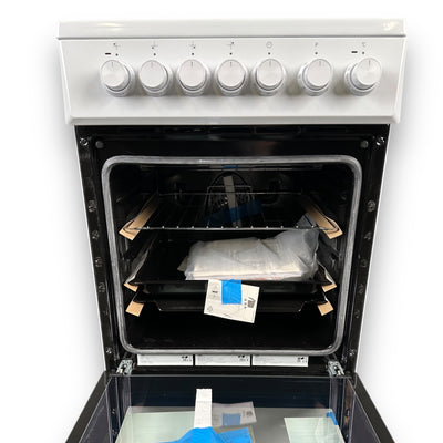 Beko FSM57100GW Standherd EEK A, Glaskeramikkochfeld, 55 l