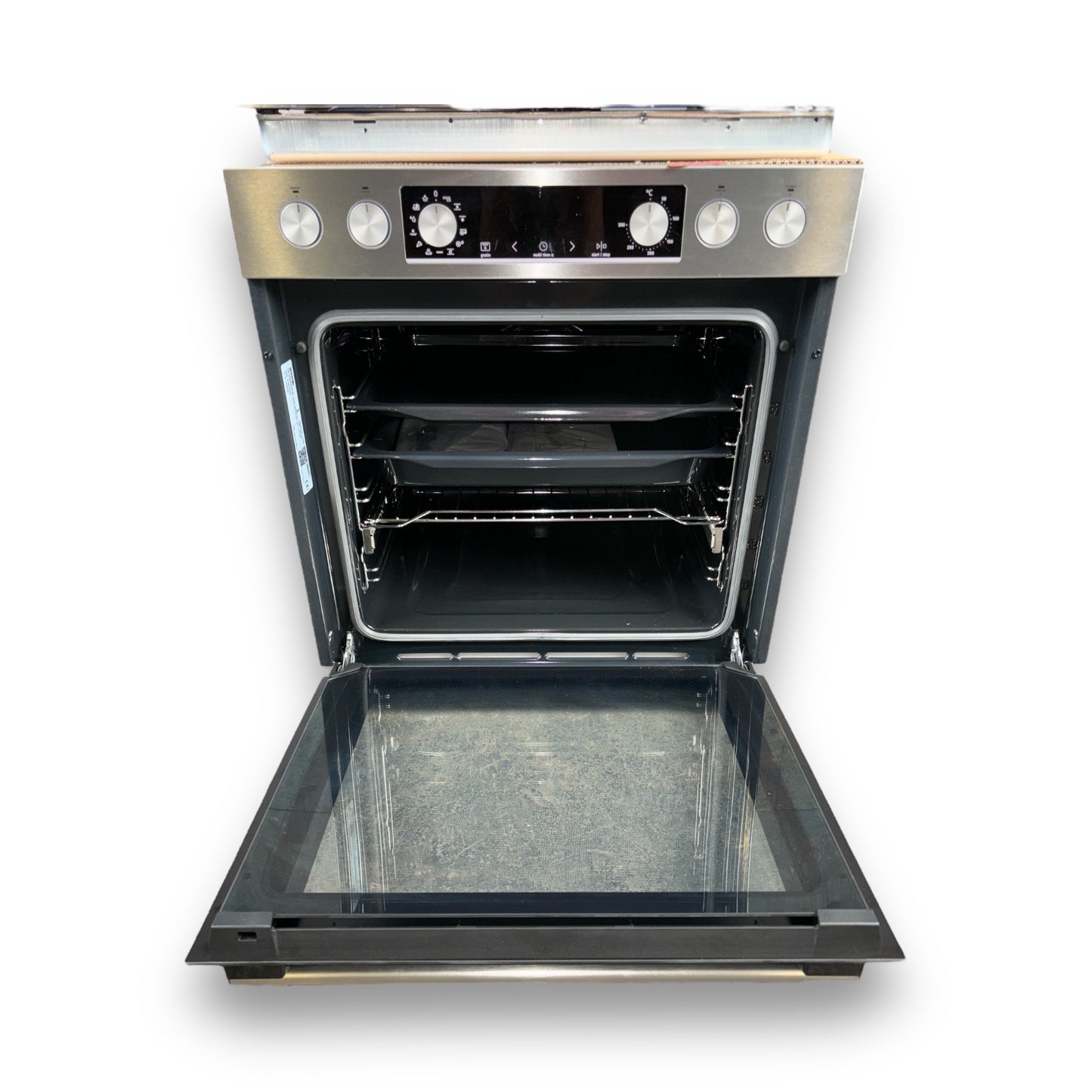 Gorenje  STEEL SET 4 (BCS6737E06X+ECD634X) Einbauherdset Glaskeramik-Kochfeld, A, 77 l
