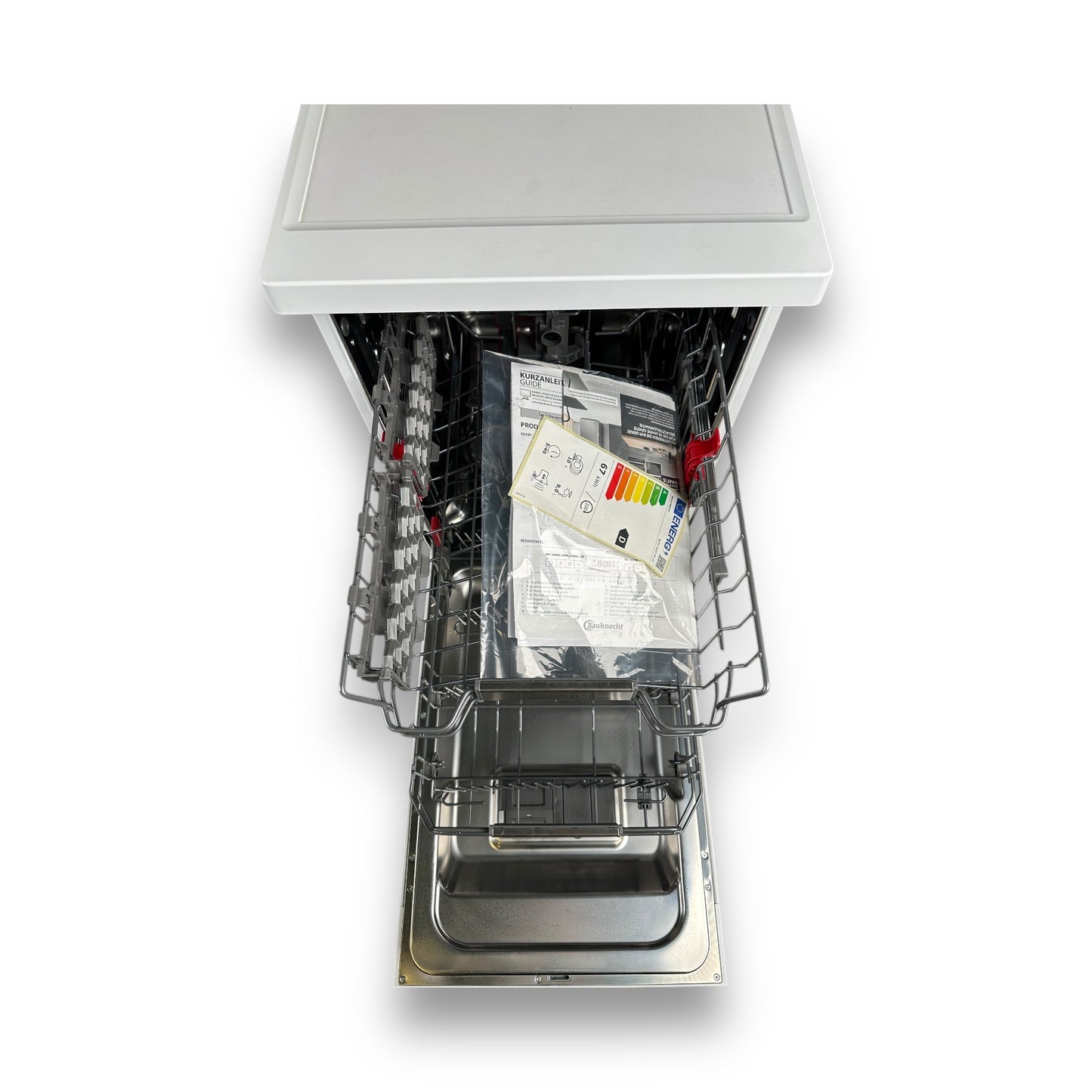 Bauknecht BSFO 3O35 PF Geschirrspüler freistehend, 45 cm, 44 dB