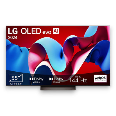 LG OLED55C43LA OLED evo Fernseher 55 Zoll, OLED 4K, SMART TV
