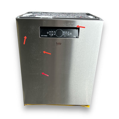 Beko BDUN3844M0X Geschirrspüler unterbaufähig, 59,8 cm breit