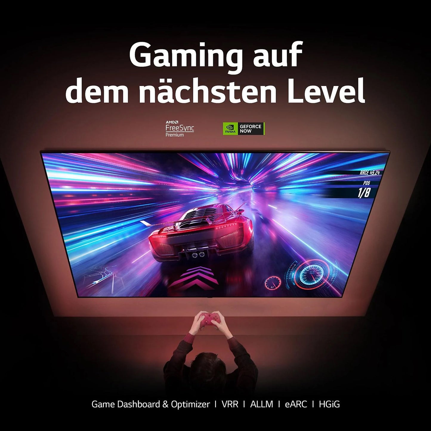 LG 86QNED816RE QNED Fernseher 86 Zoll, UHD 4K, SMART TV, webOS 23
