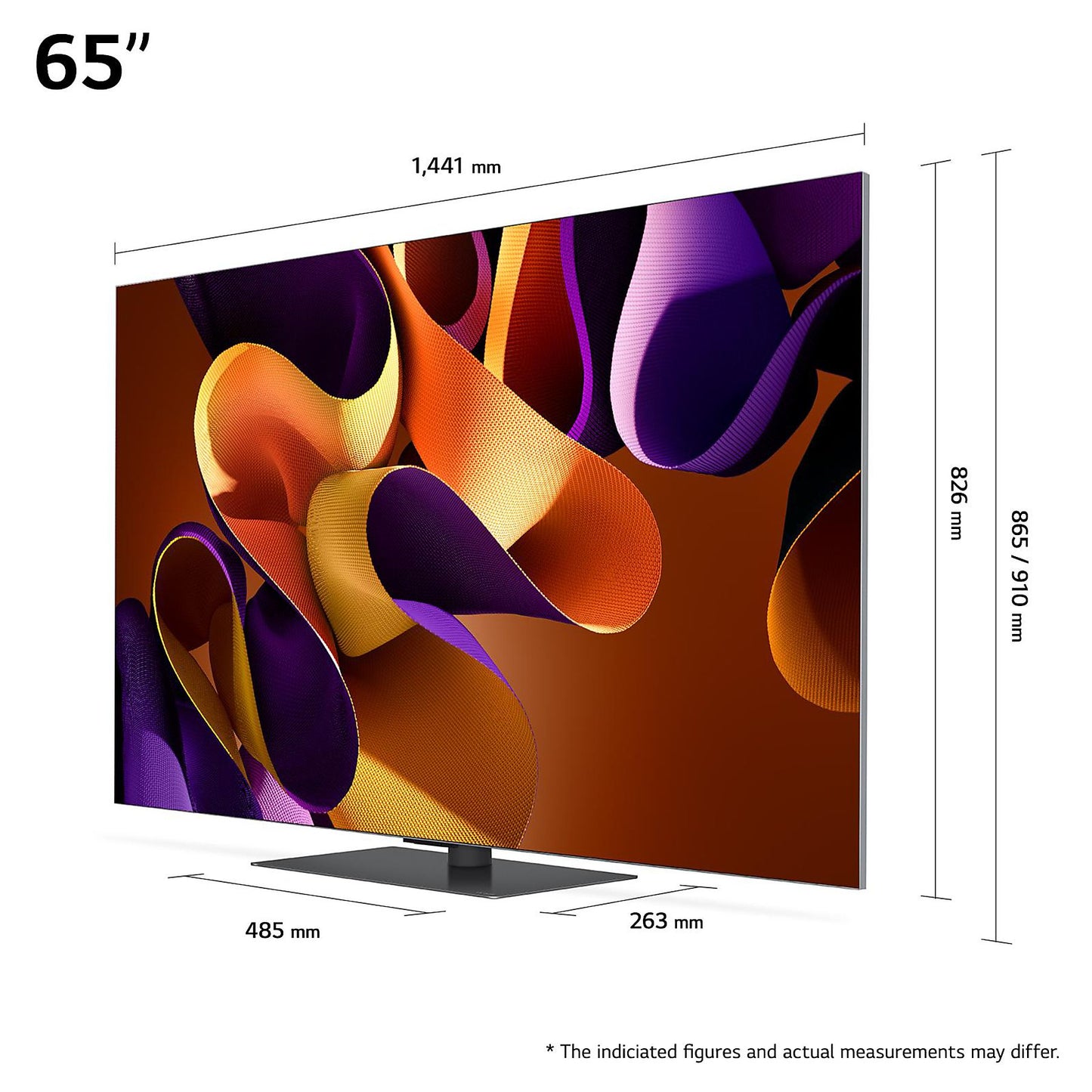 LG OLED65G49LS OLED evo Fernseher 65 Zoll, OLED 4K, SMART TV, webOS 24 mit LG ThinQ