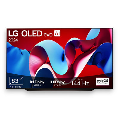 LG OLED83C47LA OLED 4K evo Fernseher 83 Zoll / 210 cm, SMART TV, webOS 24 mit LG ThinQ