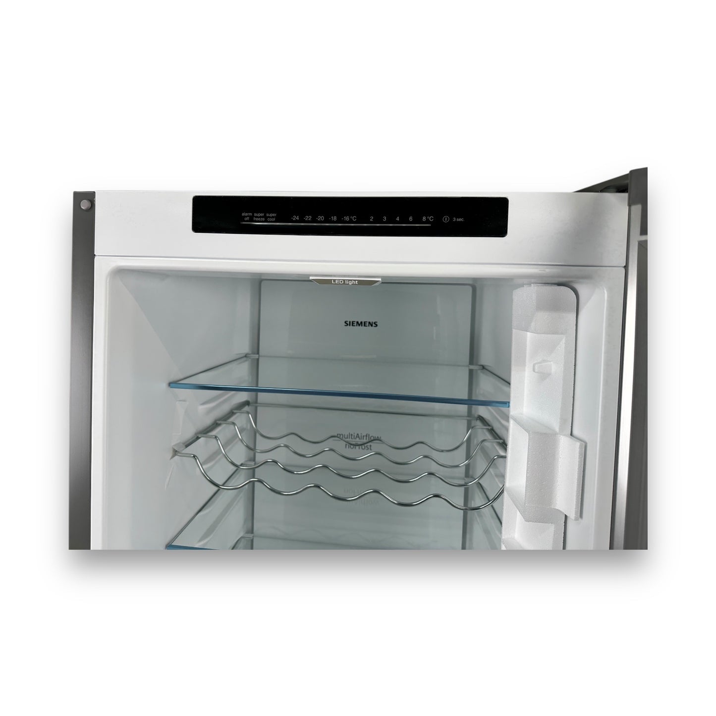 Siemens KG39N2LCF iQ300 Kühlgefrierkombination 203cm hoch, inox-look