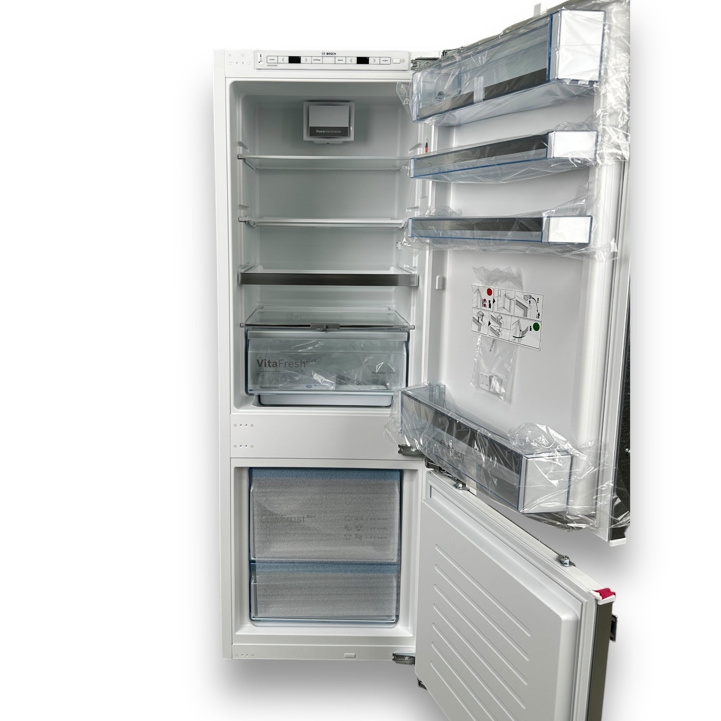 Bosch KIS77ADD0 Serie 6 Einbau Kühlgefrierkombination 237 l, 157,8 cm, Weiß