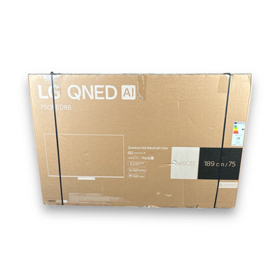 LG 75QNED86T6A UHD 4K QNED Fernseher 75 Zoll / 190 cm, SMART TV, webOS 24