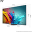 LG 75QNED86T6A UHD 4K QNED Fernseher 75 Zoll / 190 cm, SMART TV, webOS 24