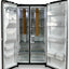 LG GSLE91EVAC L-Serie Side-by-Side Kühlschrank 179cm Essence Black Steel