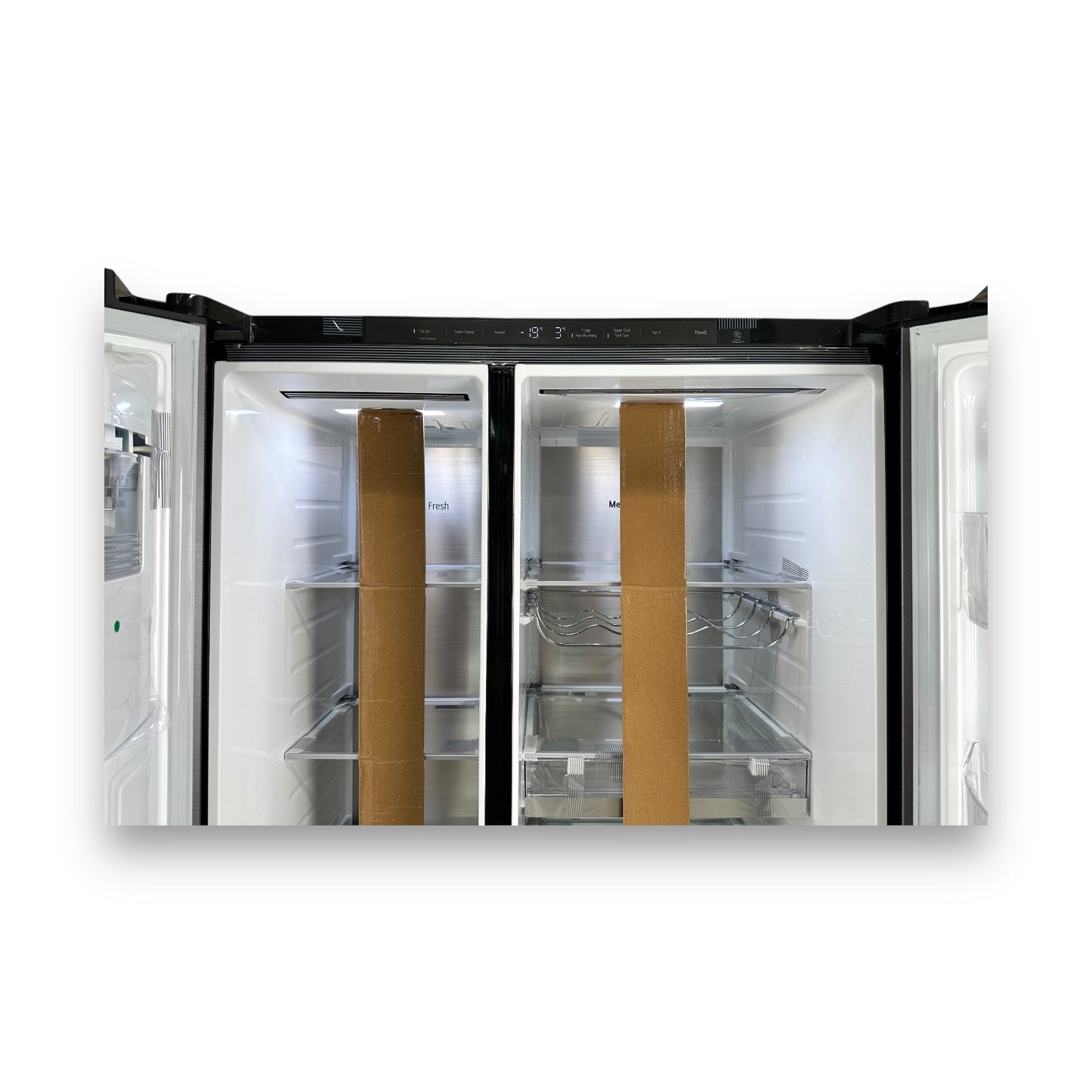 LG GSLE91EVAC L-Serie Side-by-Side Kühlschrank 179cm Essence Black Steel